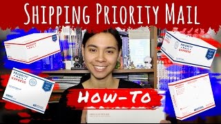 How To Ship USPS Priority Mail [upl. by Kendrick]