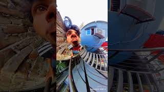 Insta 360 funny video insta360camera youtubeshorts funny360 funny360st insta360 viralvideo [upl. by Naibaf]