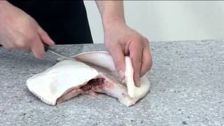 How to quarterfillet a Turbot  306 [upl. by Atinel]