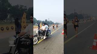 delhi half marathon 2024 Elite p1 [upl. by Eniksre]