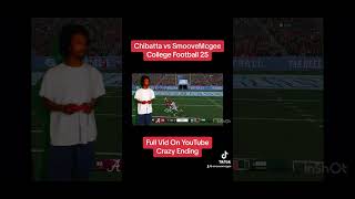 Chibatta vs SmooveMcgee  College Football 25  collegefootball chibatta smoovemcgee Butta [upl. by Fredette]