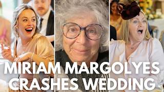 Miriam Margolyes crashed our wedding 🤯🤣 our guests were shook [upl. by Benisch]