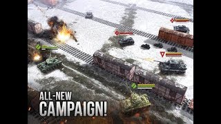 Armor Age Tank Wars — WW2 Platoon Battle Tactics Gameplay  Android [upl. by Aineval316]