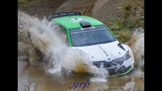 Skoda Fabia R5  Test in Greece 2018 [upl. by Odawa]