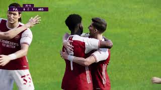 FULHAM VS ARSENAL  PREMIER LEAGUE 202425 [upl. by Aiykan]