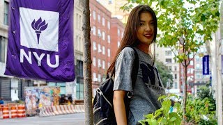 College Day in My Life at NYU  New York University [upl. by Immak]