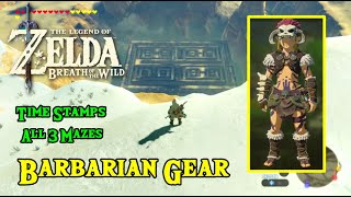 Barbarian Armor Breath of The Wild [upl. by Delaney]