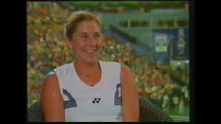 Monica Seles Interview  Hopman Cup 2001  Perth Australia [upl. by Htaras897]