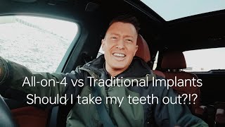 Full Arch Dental Implants vs Traditional Implants  Pros and Cons [upl. by Sitruc597]