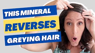 How to Reverse Grey Hair with Copper Supplementation  Premature Greying Treatment [upl. by Epuladaugairam]