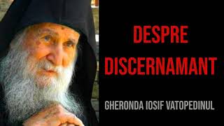 Despre discernamant  Gheronda Iosif Vatopedinul [upl. by Lyrad]