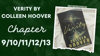 VERITY by Colleen hoover chapter  910111213 [upl. by Yalonda]