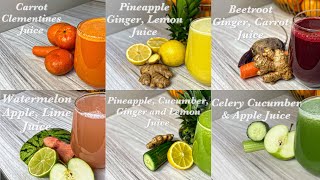 6 Incredible Juices for Long Life and Good health [upl. by Yeleek964]