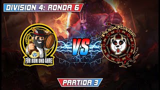 Heroes Lounge Ronda 6 Div 4 Für Rum und Ähre VS Pandamonium Parte 3 [upl. by Naoh]