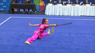 2022 Mia Tian USA  Daoshu  1st  9487  The World Games [upl. by How641]