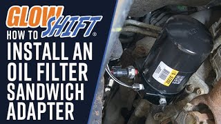 How To Install An Oil Filter Sandwich Adapter [upl. by Capriola]