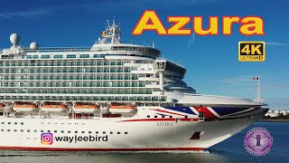 Azura Cruise Ship 4K [upl. by Atorod826]