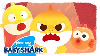 🔥Baby Shark is SO ANGRY  Compilation  Songs to Express Feelings for Kids  Baby Shark Official [upl. by Banyaz]