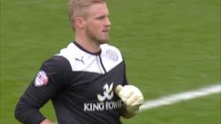 Great Schmeichel Saves vs Leeds United [upl. by Domph814]