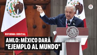 Así es la reforma judicial aprobada en México que AMLO cree que “dará ejemplo”  El Espectador [upl. by Templeton]