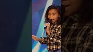 12 year old Fayth Ifil is a POWERHOUSE  Britains Got Talent  shorts [upl. by Ynamad]