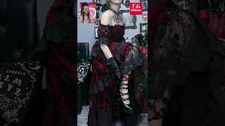 Dark coquette outfit fashion outfit coquette coquettefashion coquetteaesthetic gothicfashion [upl. by Mar]