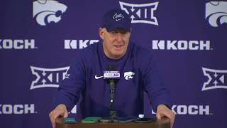 Chris Klieman postgame Cincinnati Press Conference  112324 [upl. by Retxed]