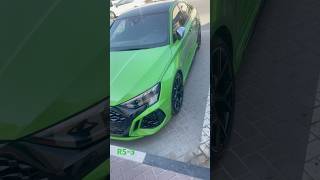 Audi rs3🔥automobileluxury Car shortvideo viralvideo luxurycar youtubeshorts subscribe 😎😈 [upl. by Akeim]