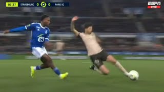 GOOD MATCH OF LUCAS BERALDO  Beraldo x Strasbourg Pass and Defense • 02022024 [upl. by Nylg]