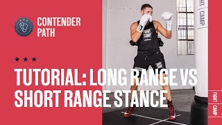 Boxing Stance  Learn Long Range vs Short Range Fighting [upl. by Butte68]