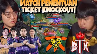 MATCH PENENTUAN TICKET KNOCKOUT ANTARA FNATIC ONIC VS BTK MATCH 3  SWISS STAGE DAY 4 [upl. by Redienhcs]