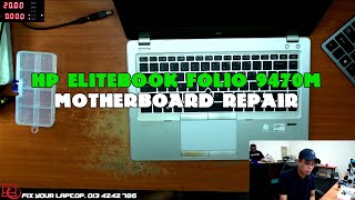 HP Elitebook Folio 9470m Motherboard Repair [upl. by Brandenburg713]