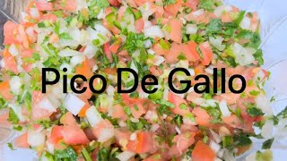 Pico De Gallo Mexican Salsa How To Make Pico De Gallo Homemade Pico De Gallo Easy Recipe [upl. by Cutter]