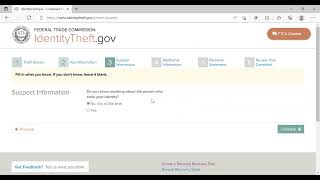 HOW TO FILE A IDENTITY THEFT REPORT [upl. by Odelet427]