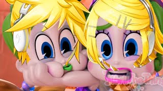 STOP ATTACKING ME but its dubbed by Rin and Len Talkloid [upl. by Yrehc]