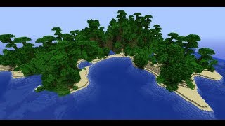 132 Jungle Island w Temple  Minecraft Seed Showcase Ep 2 [upl. by Locklin]