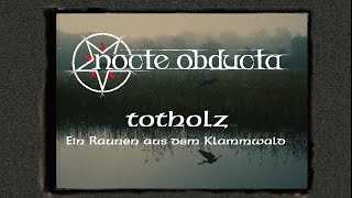 NOCTE OBDUCTA  Totholz Album Teaser 2017 [upl. by Kilgore729]