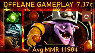 ⚡ 737c Timbersaw KAD  30 KP  81 Offlane Gameplay  Dota 2 Top MMR [upl. by Nosrej]