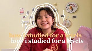 How I Studied for A Levels Singapore [upl. by Broome48]