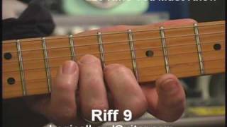 25 Riffs You Must Know  Riff 9  How To Play Lead Guitar [upl. by Hadden445]