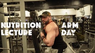 Road to 300lbs Weigh In Arm Workout and Nutrition QampA Cooked Weights and Calories Revisited [upl. by Ifen]