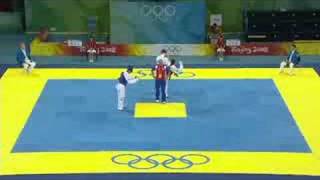 Kazakhstan vs Cuba  Mens 80KG Taekwondo  Extended Highlights  Beijing 2008 Summer Olympic Games [upl. by Araic]