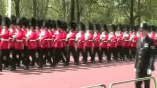 Trooping the Colour 2012 part 4 Coldstreams and Grenadiers [upl. by Lorene55]