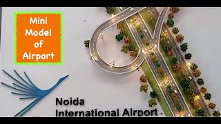 First Look of Mini Model of Noida International Airport Jewar Airport [upl. by Razal11]