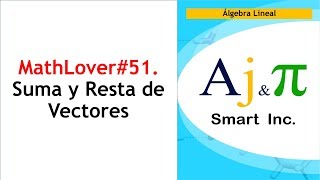 MathLover 51 Suma y resta de Vectores en R2 y R3 [upl. by Audwin74]