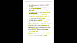 MEDCA exam study guide Phlebotomy Test Complete Updated Spring 2223 pdf [upl. by Sheley]