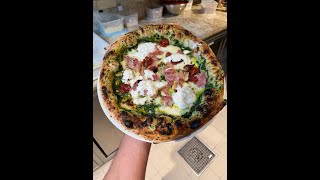 🍃COMMENT REALISER UNE PIZZA BASE PESTO 🍃 [upl. by Ahtiekal]