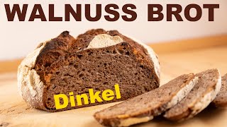 DINKEL WALNUSS BROT [upl. by Neelra341]