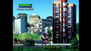 PS1 Rampage 2 Universal Tour All Global Levels [upl. by Nysilla]