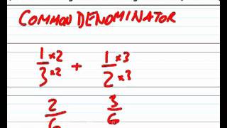 Lets Play Math  Fractions Part 9  Adding Fractions  Advanced [upl. by Ecirtnom]